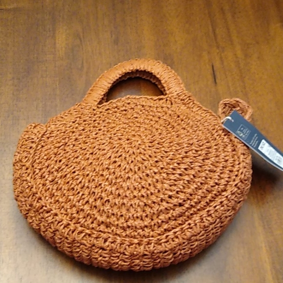 Universal Thread Handbags - NWT Sienna Crochet Mini Bag with Strap